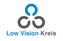 Kollage: low-vision-kreis-logo